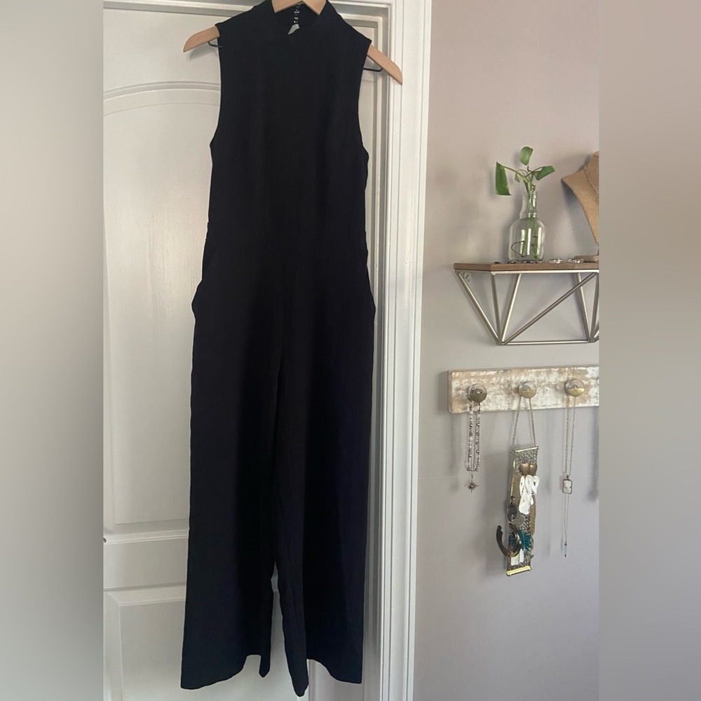 •ANTHROPOLOGIE•charley mock neck jumpsuit - Picture 7 of 7